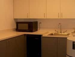 Veterans Room kitchen