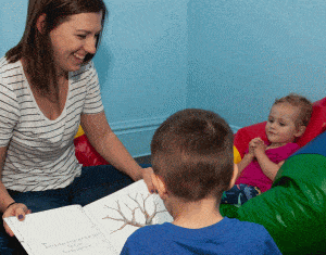 Encouraging spontaneous, meaningful language