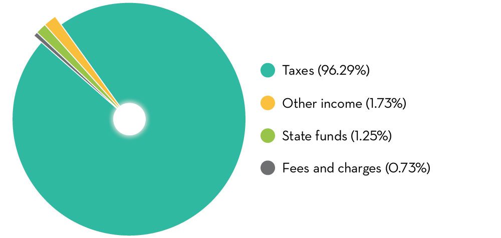 Illinois State Budget Pie Chart