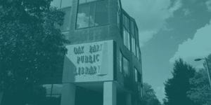 Main Library entrance