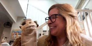 Miss Jenny and Ruthie the Camel